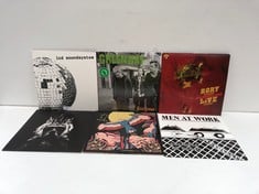 6 X VINYL VARIOUS ARTISTS INCLUDING KING GREEN DAY - LOCATION 18C .