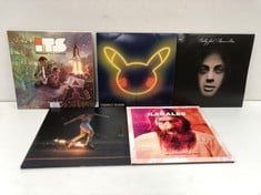 5 X VINYLS VARIOUS ARTISTS INCLUDING ILLEGAL - LOCATION 18C .