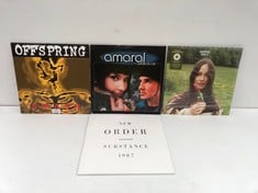 4 X VINYLS VARIOUS ARTISTS INCLUDING AMARAL - LOCATION 18C .