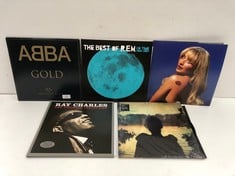 5X VINYLS VARIOUS ARTISTS INCLUDING ABBA - LOCATION 6C.