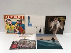 5X VINYLS VARIOUS ARTISTS INCLUDING BITORI - LOCATION 2C.