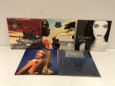 5X VINYLS VARIOUS ARTISTS INCLUDING SABRINA CARPENTER - LOCATION 2C.