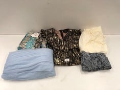 5 X DRESSES VARIOUS BRANDS AND SIZES INCLUDING GREY DRESS SIZE M - LOCATION 7C.