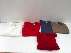 5 X DRESSES VARIOUS BRANDS AND SIZES INCLUDING TRENDYOL RED DRESS SIZE 36 - LOCATION 15C.