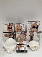 10 X SELENE UNDERWEAR VARIOUS SIZES AND STYLES INCLUDING DOUBLE PUSH-UP - LOCATION 44C.