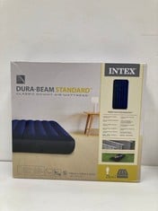 3 X INTEX CLASSIC DOWNY DURA-BEAM - INFLATABLE MATTRESS, 99X191X25CM - LOCATION 32C.