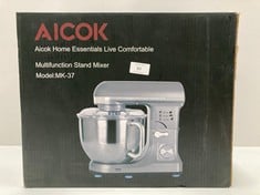 AICOK MULTIFUNCTIONAL STAND MIXER MODEL MK-37 SILVER - LOCATION 34A.