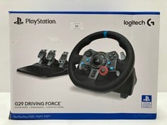 LOGITECH G29 DRIVING FORCE STEERING WHEEL AND PEDALS FOR PS5, PS4 AND PS3 - LOCATION 30A.