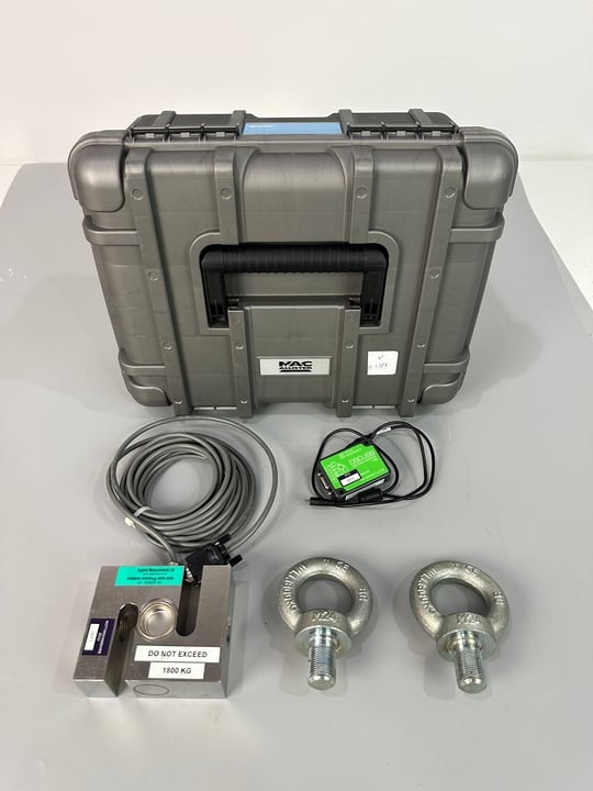 Applied Measurement 5000Kg Load Cell  With Case And Accessories Including Dscusb Usb Strain Converter. (VAT ONLY PAYABLE ON BUYERS PREMIUM)