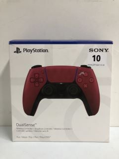 SONY PLAYSTATION 5 DUAL SENSE WIRELESS CONTROLLER - COSMIC RED