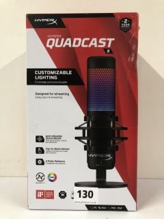 HYPER X QUADCAST MICROPHONE (SEALED) - RRP.£129