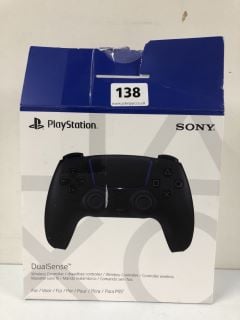 SONY PLAYSTATION DUAL SENSE WIRELESS CONTROLLER - MIDNIGHT BLACK - RRP.£64