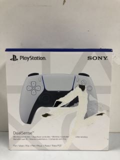 SONY PLAYSTATION DUAL SENSE WIRELESS CONTROLLER - WHITE - RRP.£64