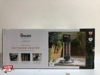 SWAN AL FRESCO PORTABLE OUTDOOR HEATER (SEALED)