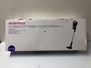 CE CORDLESS 2 IN 1 DESIGN VACUUM CLEANER MODEL: C150SVC22