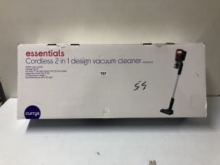 CE CORDLESS 2 IN 1 DESIGN VACUUM CLEANER MODEL: C150SVC22