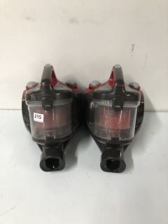 2 X CE BAGLESS CYLINDER VACUUM CLEANER MODEL: C700VC18