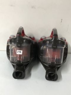 2 X CE BAGLESS CYLINDER VACUUM CLEANER MODEL: C700VC18