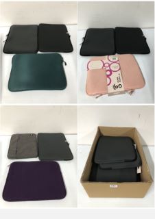 BOX OF LAPTOP SLEEVES