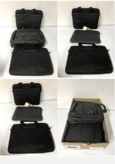 BOX OF LAPTOP BAGS