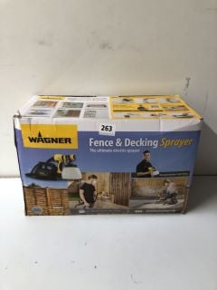 WAGNER FENCE & DECKING SPRAYER