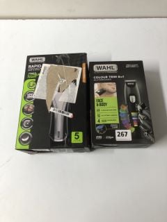 2 X WAHL PRODUCTS INC. COLOUR TRIM 8-IN-1 MULT GROOMER