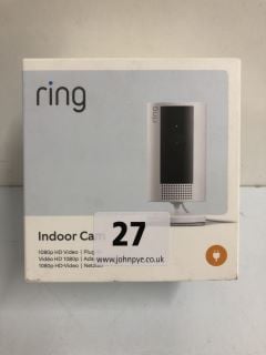 RING INDOOR 1080P HD VIDEO CAMERA (SEALED)