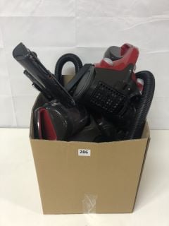 BOX OF CE BAGLESS CYLINDER VACUUM CLEANER MODEL: C700VC18 (INCOMPLETE)