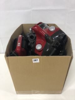 BOX OF CE BAGLESS CYLINDER VACUUM CLEANER MODEL: C700VC18 (INCOMPLETE)