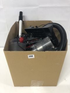 BOX OF VACUUM CLEANER PARTS