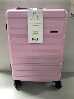 ROCK LISBON SMALL SUITCASE PINK