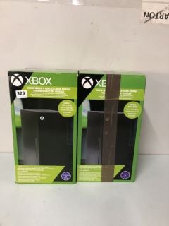 2 X XBOX SERIES X REPLICA DESK FRIDGE THERMOELECTRIC COOLER