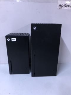 2 X XBOX SERIES X REPLICA DESK FRIDGE THERMOELECTRIC COOLER