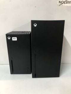 2 X XBOX SERIES X REPLICA DESK FRIDGE THERMOELECTRIC COOLER