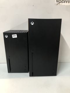 2 X XBOX SERIES X REPLICA DESK FRIDGE THERMOELECTRIC COOLER