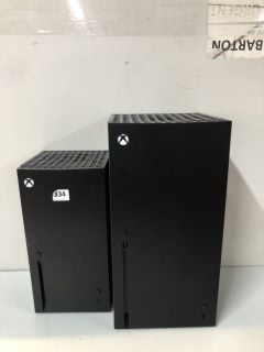 2 X XBOX SERIES X REPLICA DESK FRIDGE THERMOELECTRIC COOLER