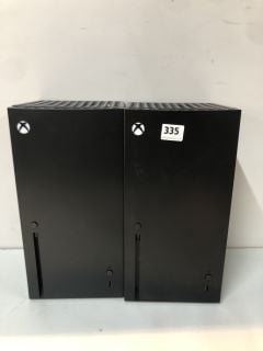 2 X XBOX SERIES X REPLICA DESK FRIDGE THERMOELECTRIC COOLER