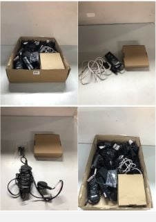 BOX OF VARIOUS CABLES