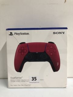 SONY PLAYSTATION 5 DUAL SENSE WIRELESS CONTROLLER - COSMIC RED