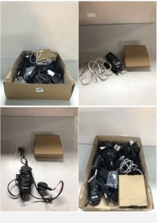 BOX OF VARIOUS CABLES