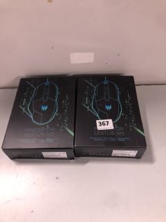 2 X PREDATOR CESTUS 315 GAMING MOUSE