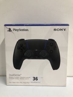 SONY PLAYSTATION 5 DUAL SENSE WIRELESS CONTROLLER - MIDNIGHT BLACK