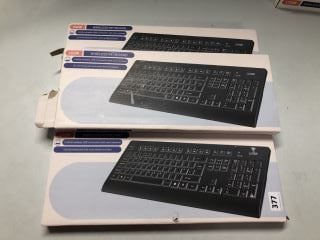 5 X LOGIK KEYBOARDS INC LOGIK WIRELESS KEYBOARDS