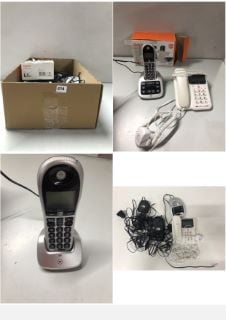 BOX OF VARIOUS LANDLINES