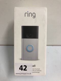 RING BATTERY-POWERED HD VIDEO DOORBELL (SEALED)