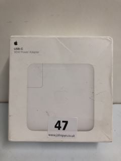 APPLE USB-C 96W POWER ADAPTER MODEL: A2166 (SEALED)