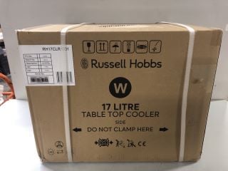 RUSSELL HOBBS 17 LITRE TABLE TOP COOLER