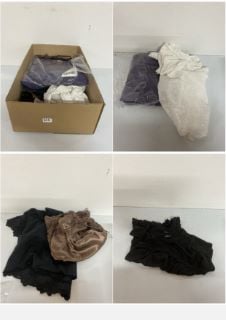 BOX OF PREMIUM DESIGNER CLOTHING IN VARIOUS SIZES AND DESIGNS