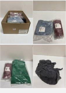 BOX OF PREMIUM DESIGNER CLOTHING IN VARIOUS SIZES AND DESIGNS