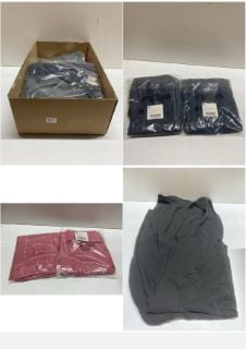 BOX OF PREMIUM DESIGNER CLOTHING IN VARIOUS SIZES AND DESIGNS